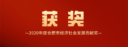 又得一獎(jiǎng)！中水三立喜獲2020年度合肥市經(jīng)濟(jì)社會(huì)發(fā)展貢獻(xiàn)獎(jiǎng)