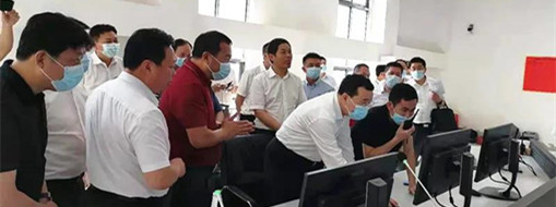 湖北省委常委、省委統(tǒng)戰(zhàn)部部長(zhǎng)爾肯江·吐拉洪一行到大垸子泵站項(xiàng)目檢查指導(dǎo)工作