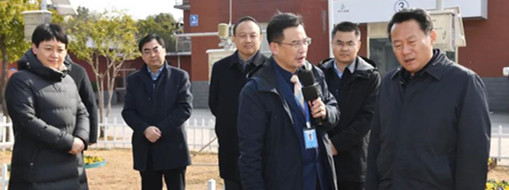 ?省委常委、市委書記虞愛華蒞臨中水三立調(diào)研指導(dǎo)