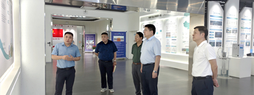 ?協(xié)同創(chuàng)新，安徽省生態(tài)環(huán)境集團黨委書記、董事長羅太忠一行赴中水三立調(diào)研指導(dǎo)